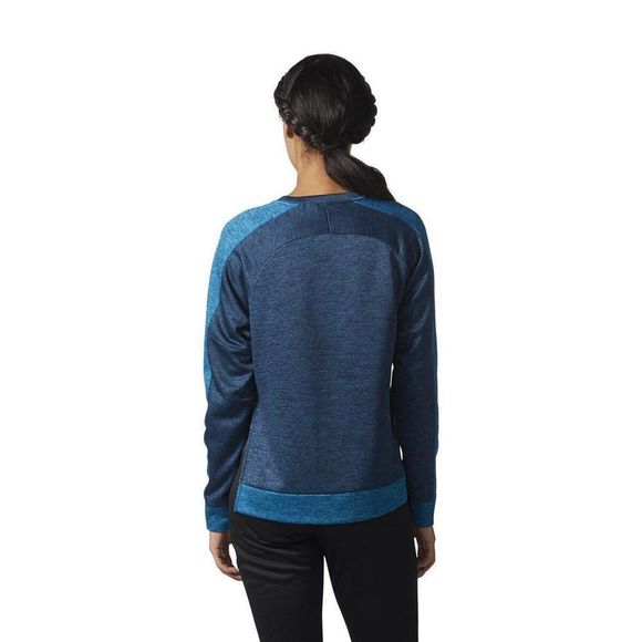 Adidas Womens Athletics Team Issue Fleece Pullover Crew CE6319 Sz Small - Picture 3 of 4